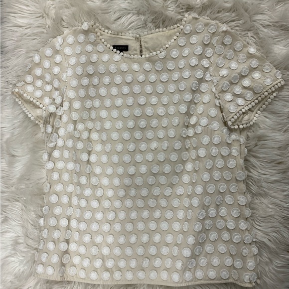 Talbots Tops - Talbots Cream Colored Top Size S
